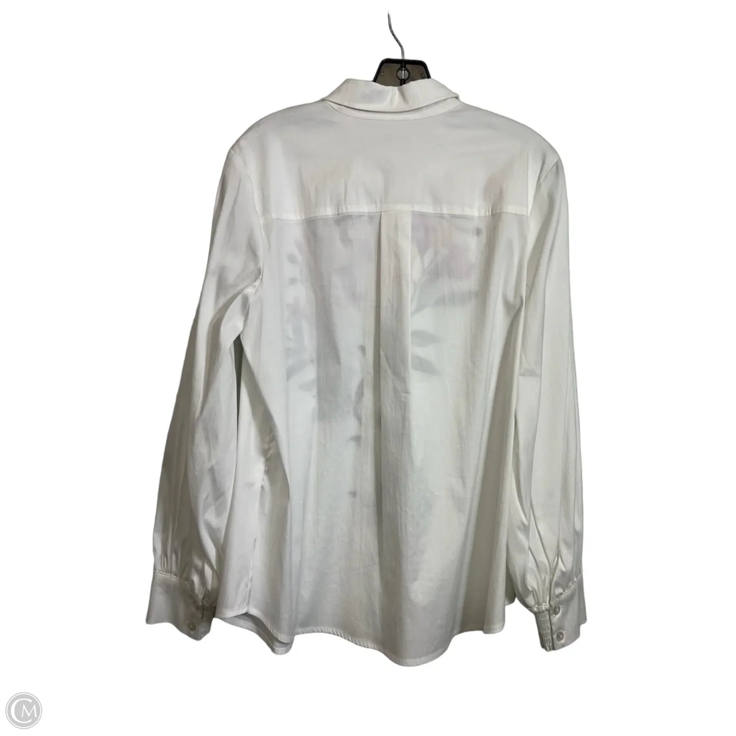 Top Long Sleeve By Chicos In Floral Print, Size: M