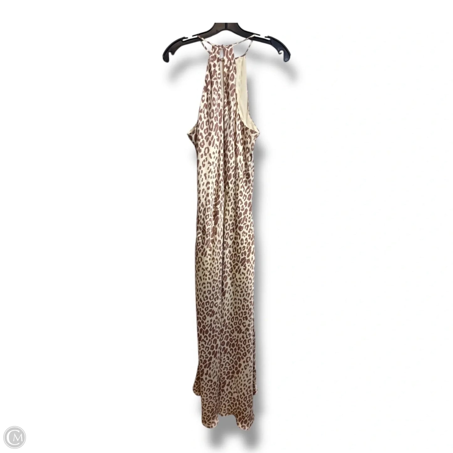 Dress Casual Maxi By Express In Animal Print, Size: L