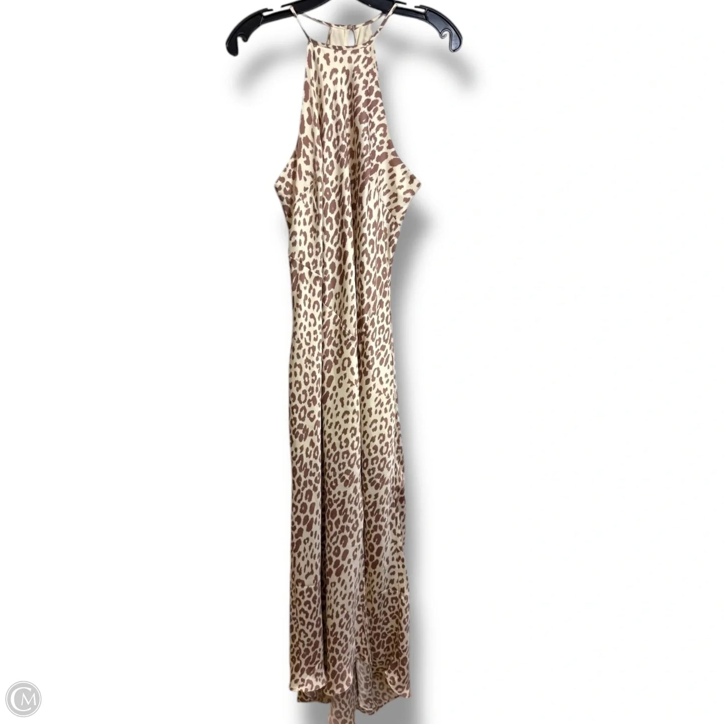 Dress Casual Maxi By Express In Animal Print, Size: L