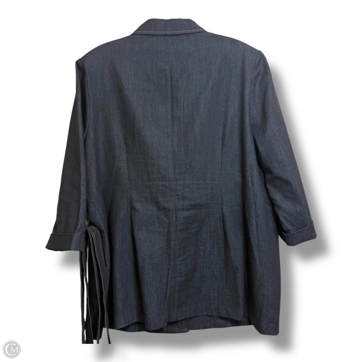 Jacket Denim By Clothes Mentor In Blue Denim, Size: Xl