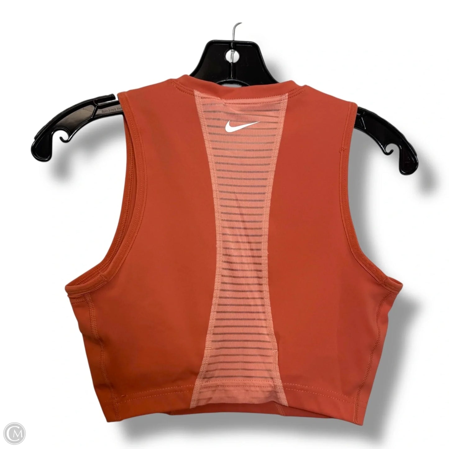 Athletic Tank Top By Nike Apparel In Orange, Size: S
