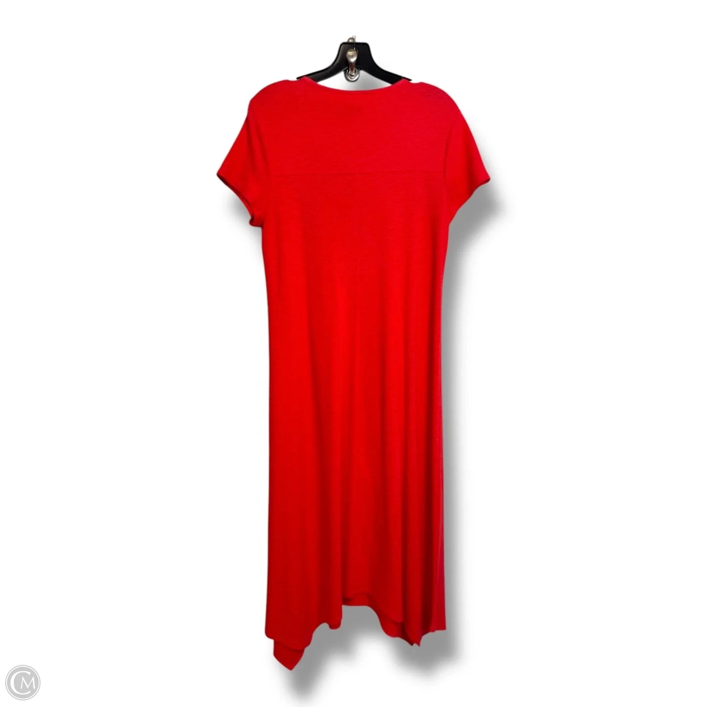 Dress Casual Maxi By Chicos O In Orange, Size: S