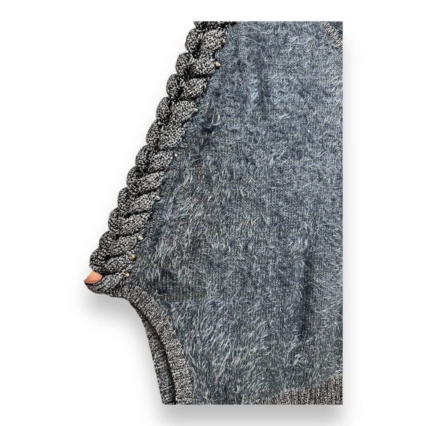 Sweater By Alberto Makali In Grey, Size: M