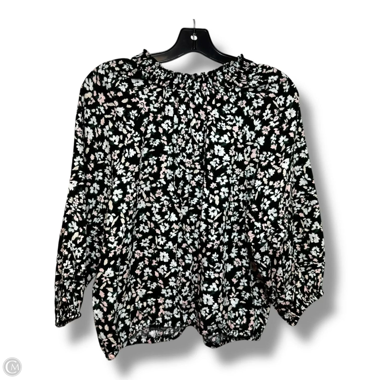 Top Long Sleeve By Sanctuary In Floral Print, Size: L