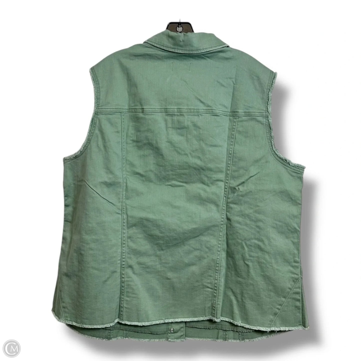 Vest Other By Logo In Green, Size: 20