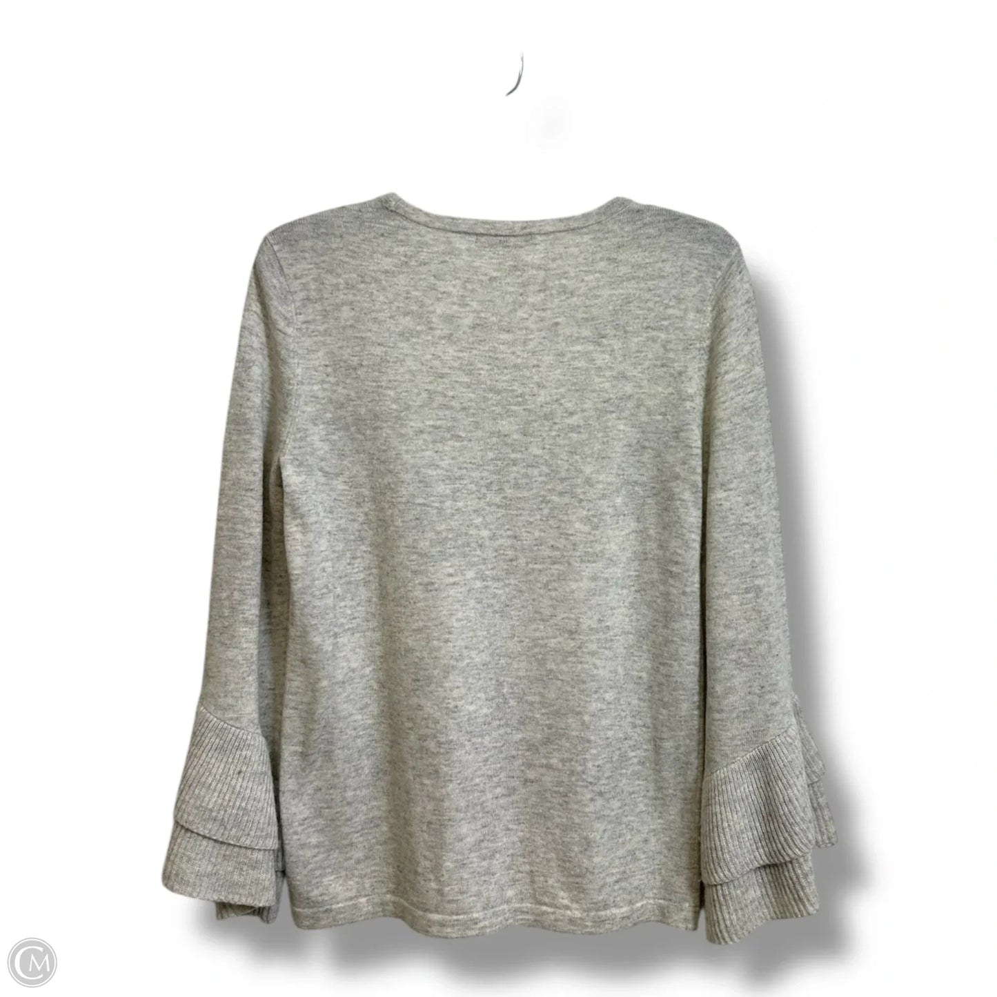 Sweater By Saks Fifth Avenue In Grey, Size: M