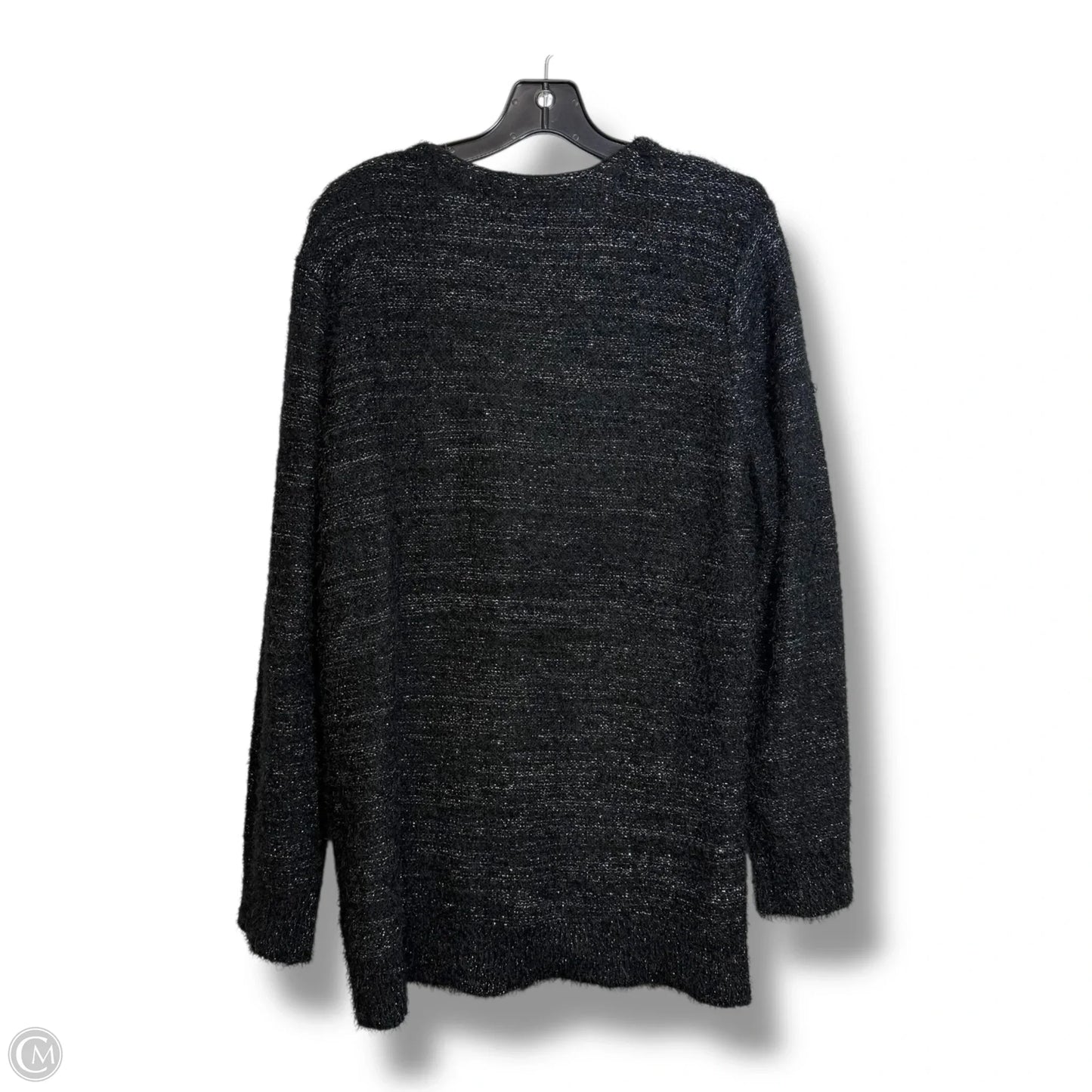 Cardigan By Clothes Mentor In Black, Size: L