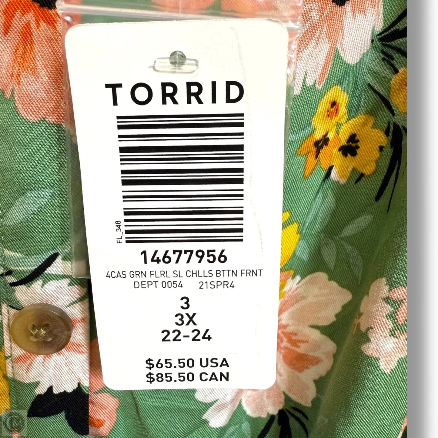 Dress Casual Maxi By Torrid In Green, Size: 3x