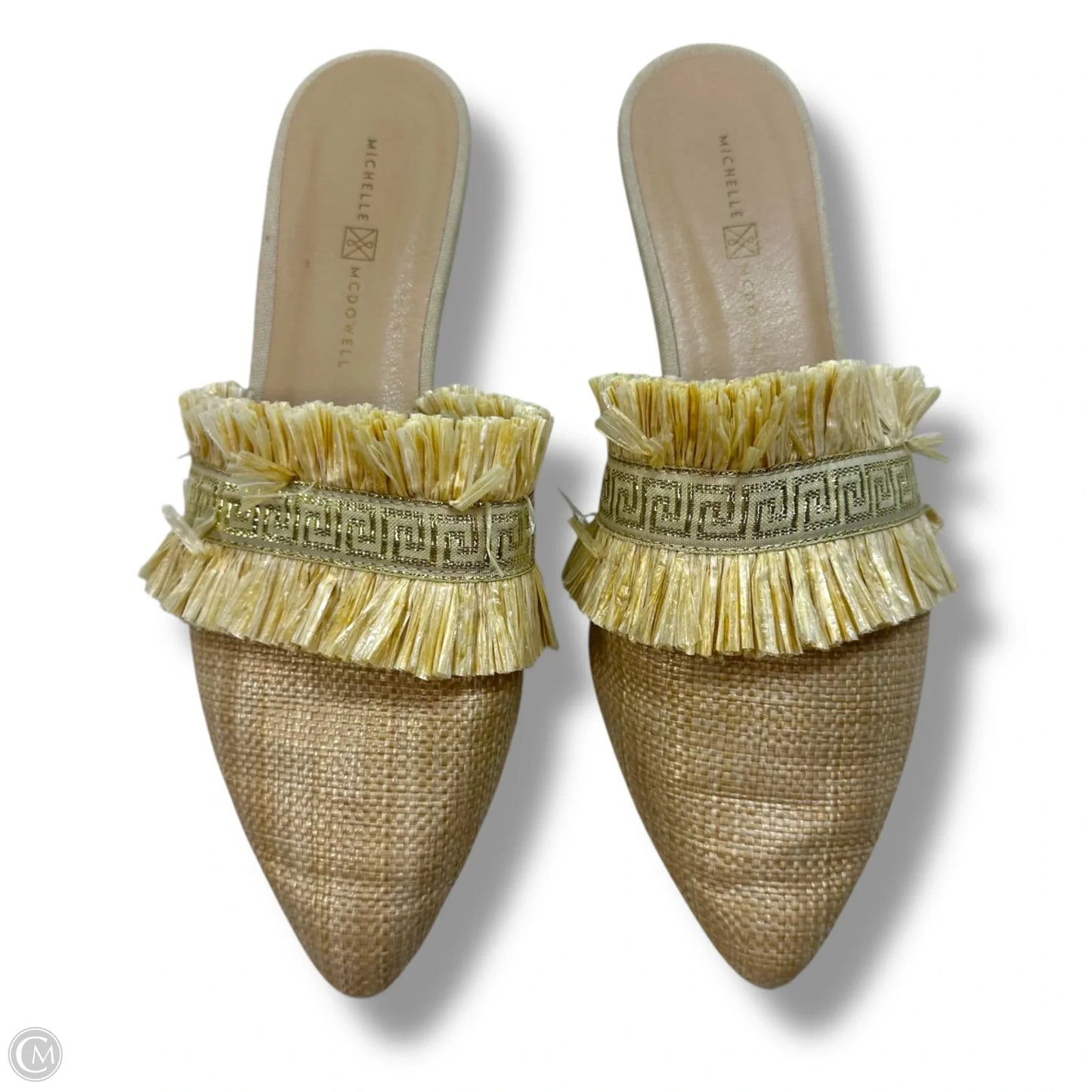 Shoes Flats By Clothes Mentor In Tan, Size: 8