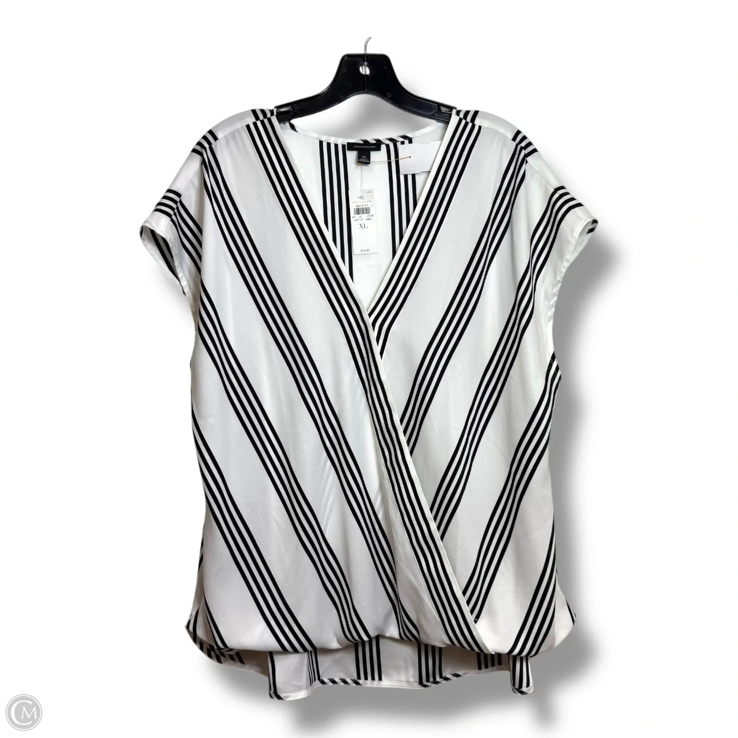 Top Sleeveless By Ann Taylor In White, Size: Xl