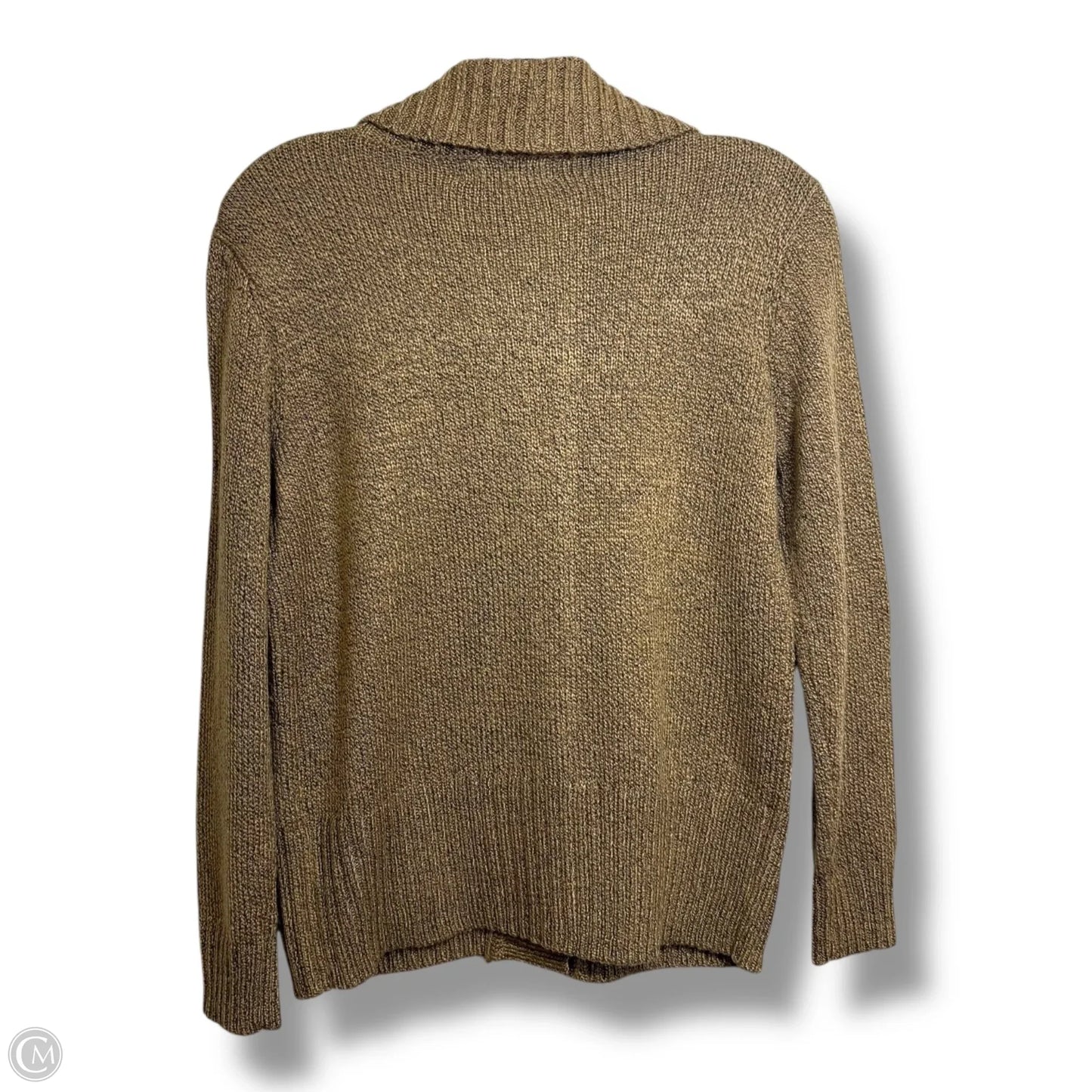 Sweater Cardigan By Karen Scott In Brown, Size: Sp