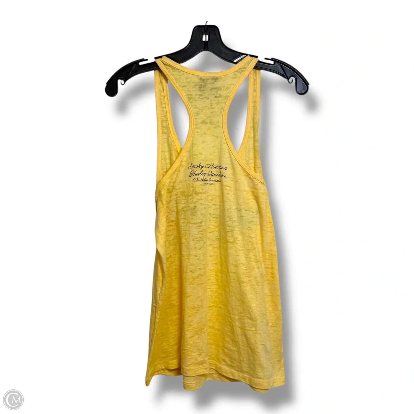 Tank Top By Harley Davidson In Yellow, Size: Xl
