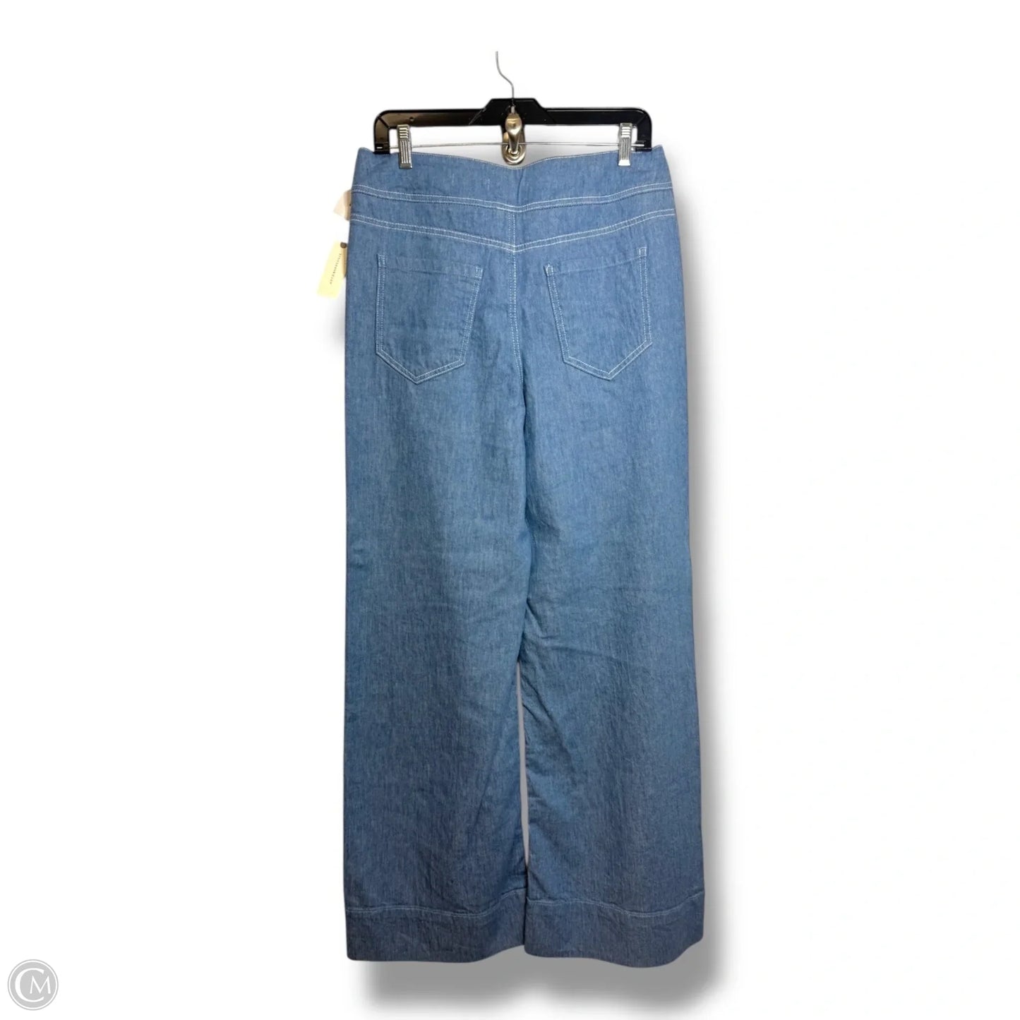 Jeans Wide Leg By Pilcro In Blue Denim, Size: 8