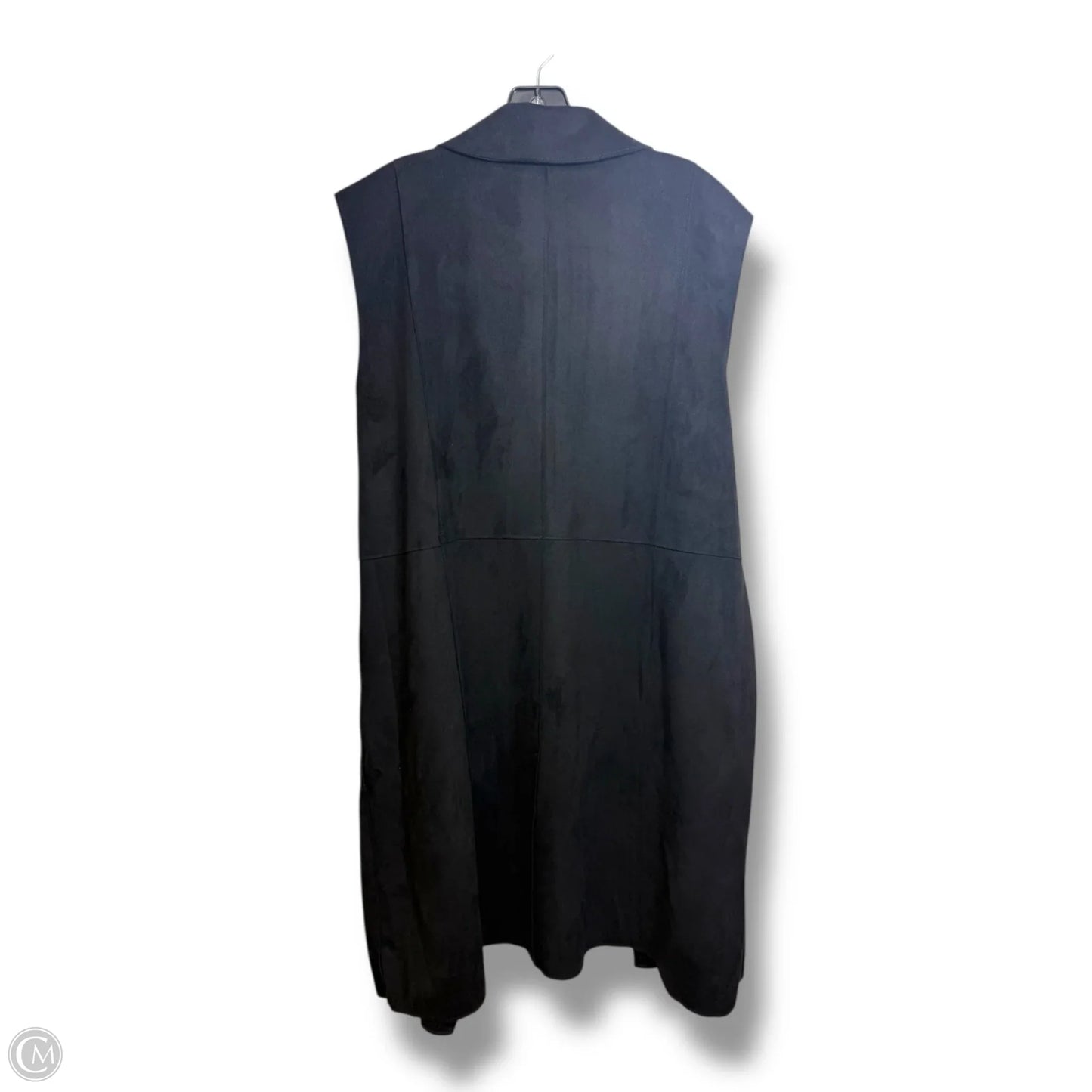 Vest Other By Tahari In Black, Size: 1x