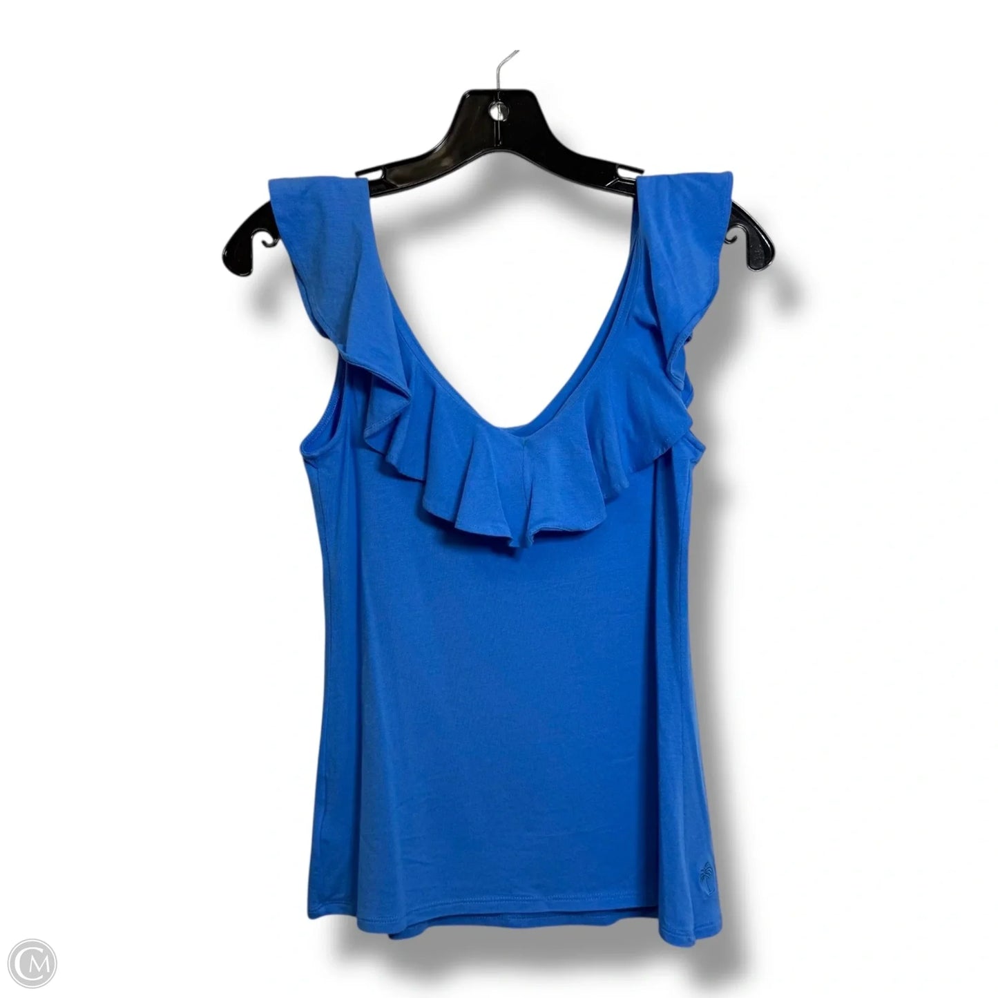 Top Sleeveless Designer By Lilly Pulitzer In Blue, Size: Xxs