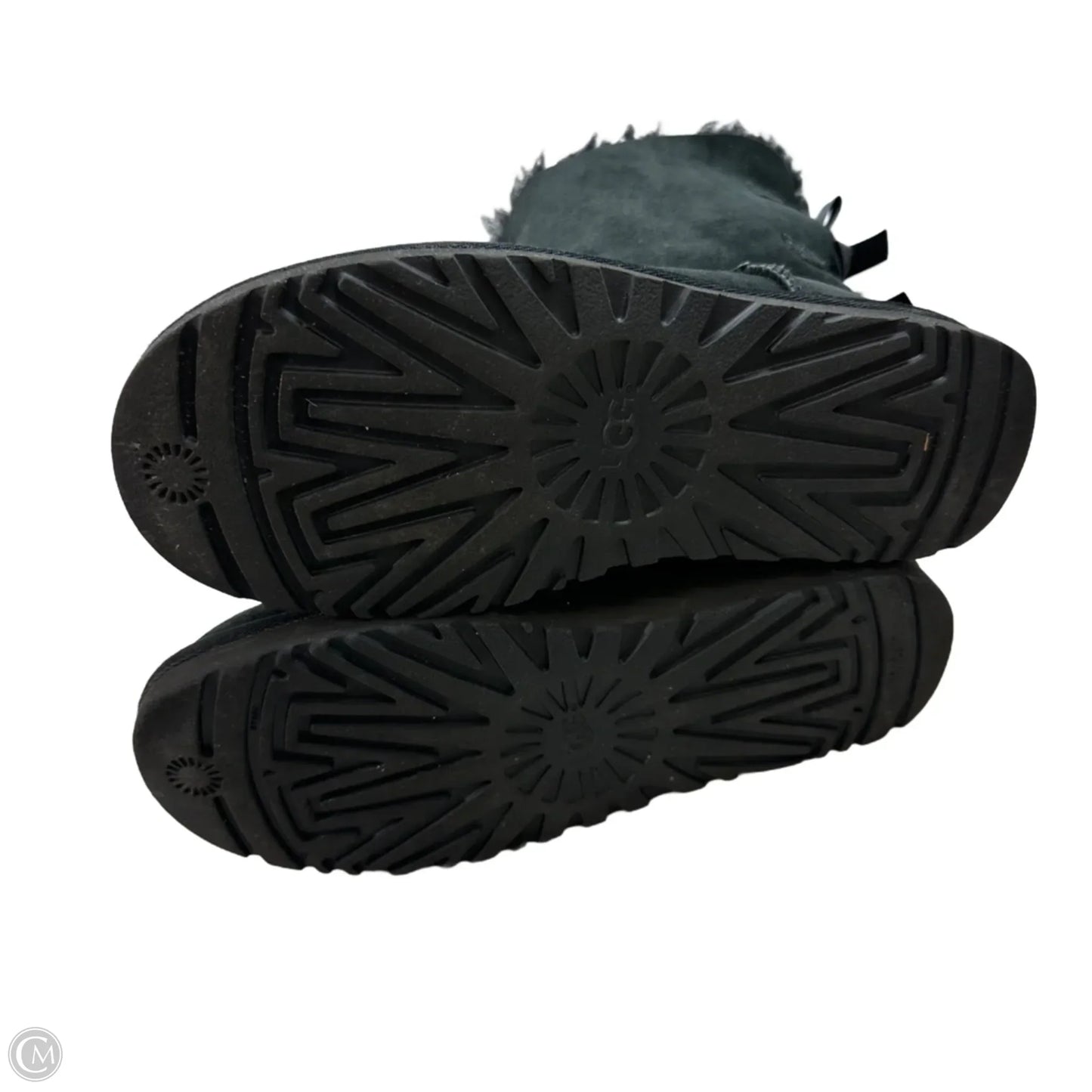 Bailey bow Boots Designer By Ugg In White, Size: 8