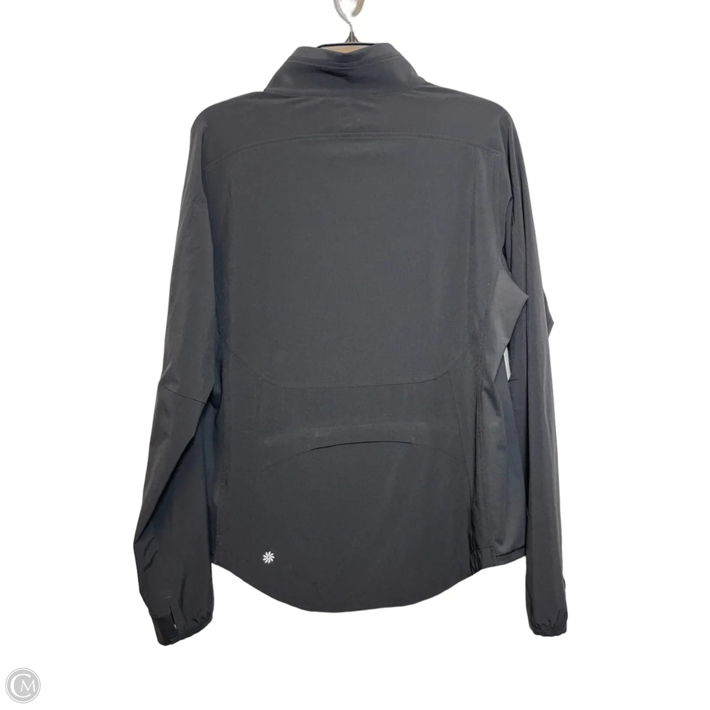 Athletic Jacket By Athleta In Black, Size: M