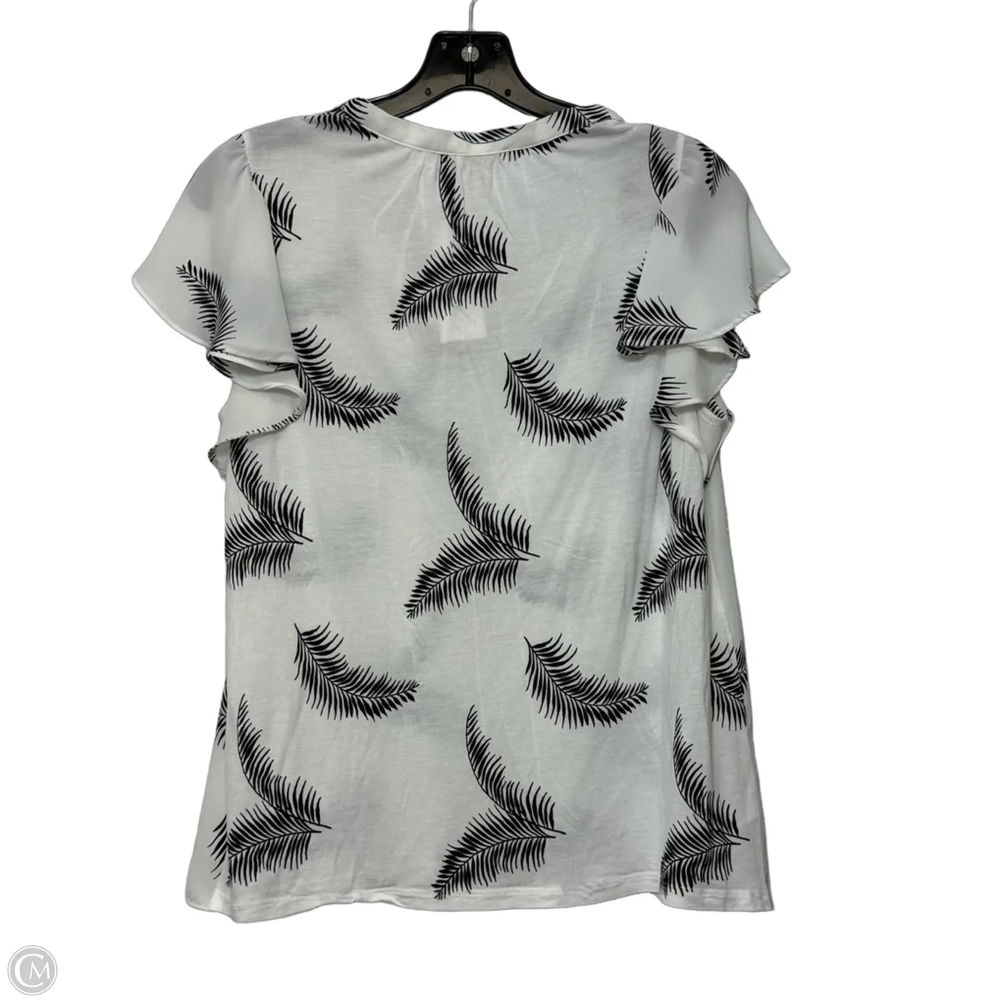 Top Sleeveless By Loft In White, Size: S