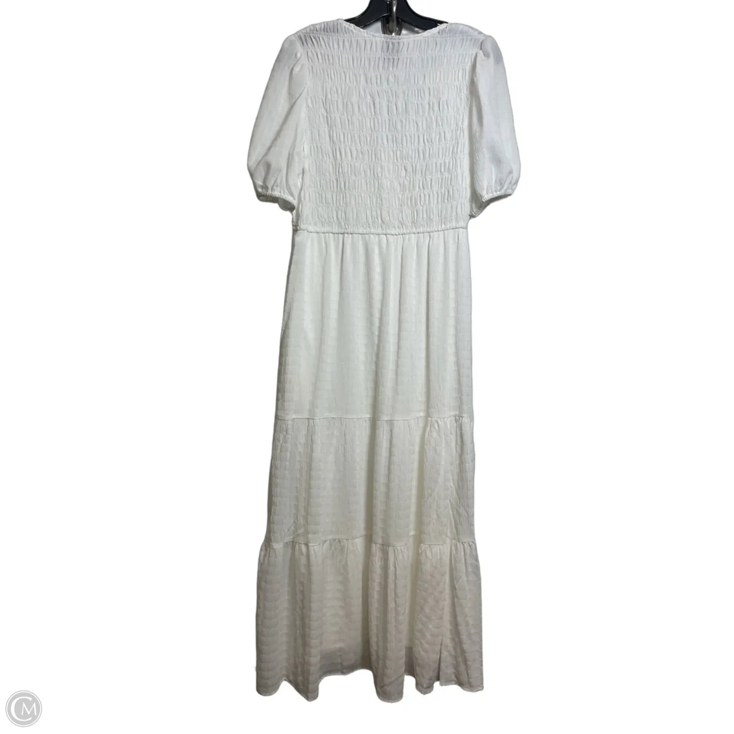 Dress Casual Maxi By Taylor In White, Size: M