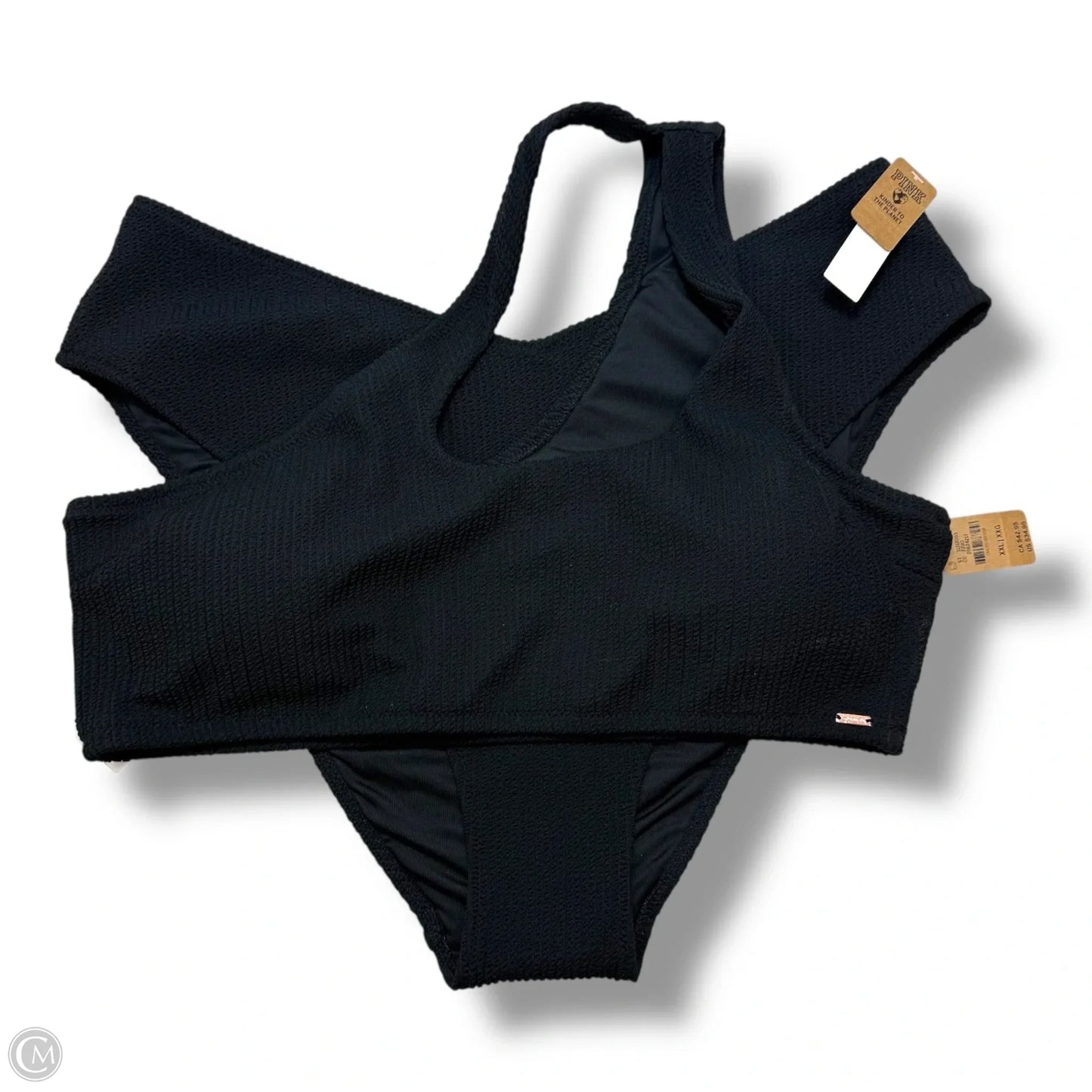 Swimsuit 2pc By Victorias Secret PINK In Black, Size: Xxl
