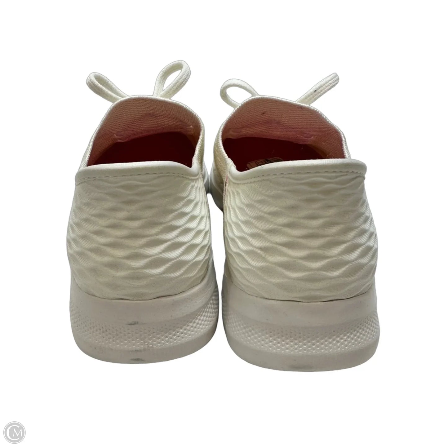 Slip in Shoes Sneakers By Skechers In White, Size: 7.5