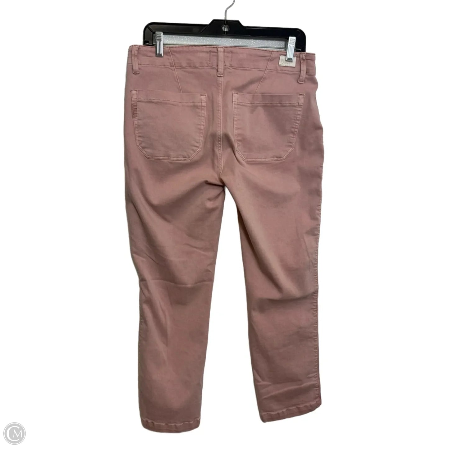 Pants Cropped By Paige In Pink, Size: 8