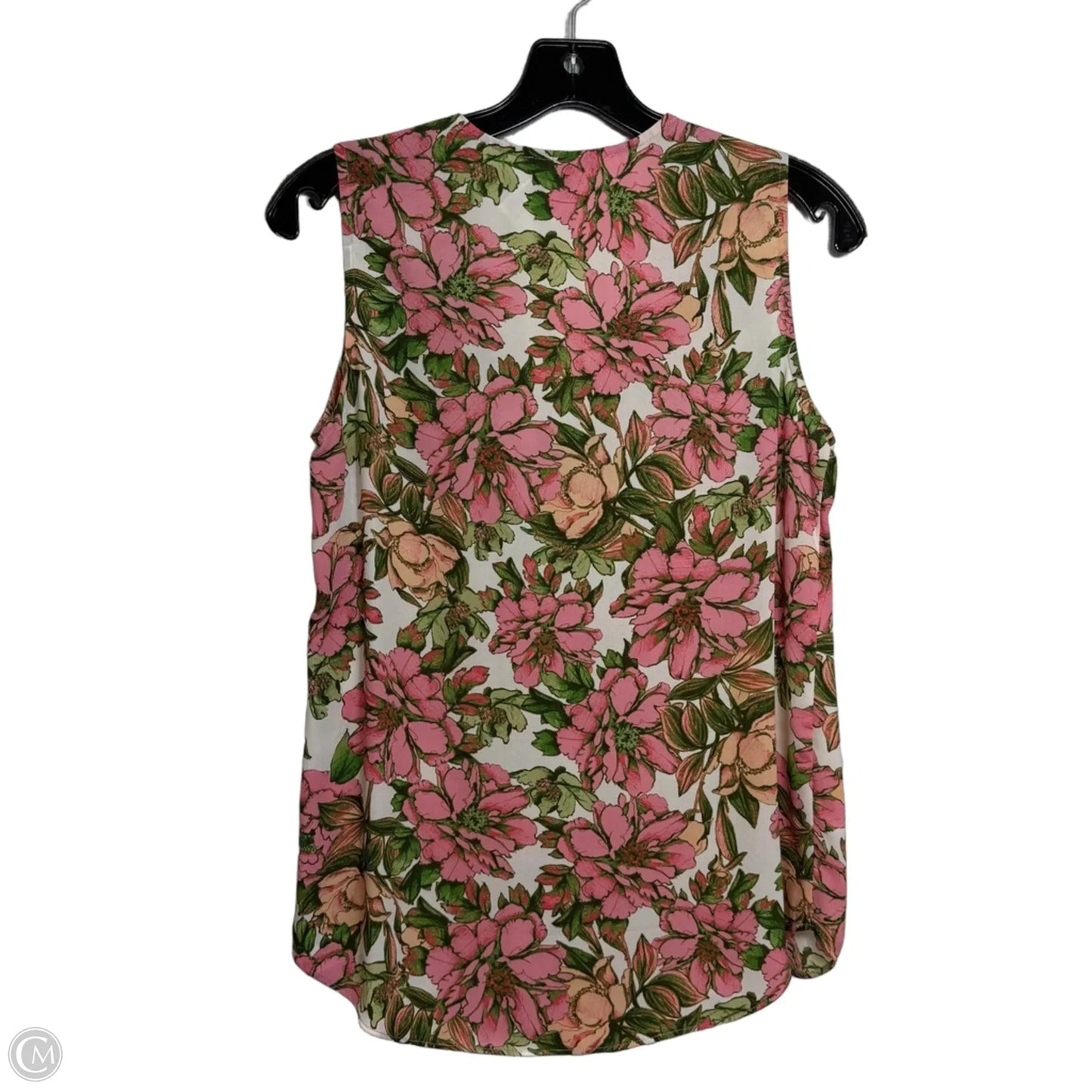 Top Sleeveless By Rose And Olive In Floral Print, Size: Xs