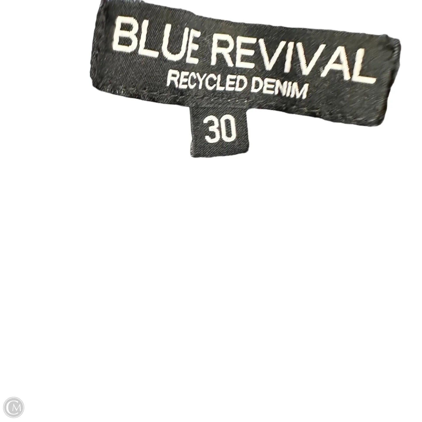 Jeans Cropped By BLUE REVIVAL In Blue Denim, Size: 10