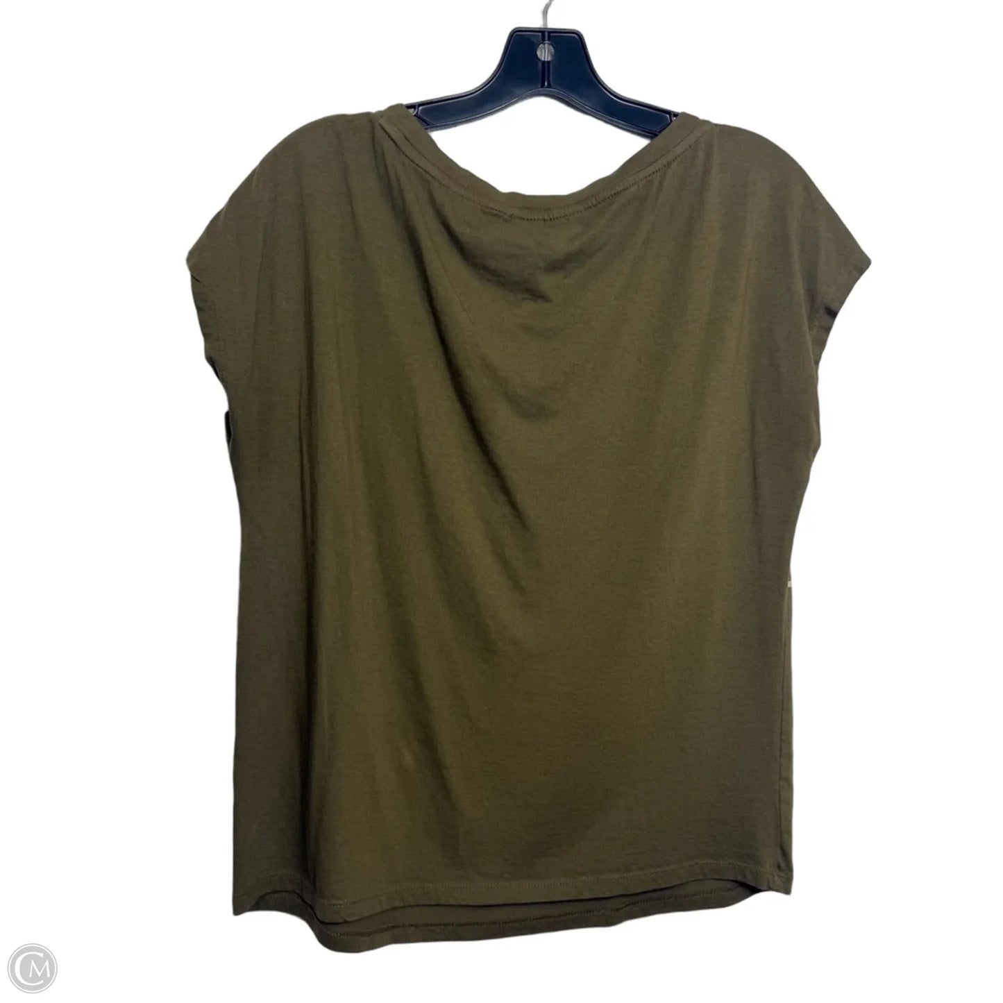 Top Short Sleeve By Lauren By Ralph Lauren In Green, Size: L