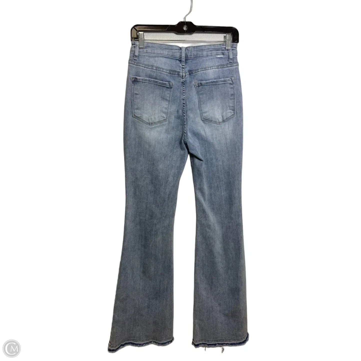 Jeans Flared By Risen In Blue Denim, Size: 28