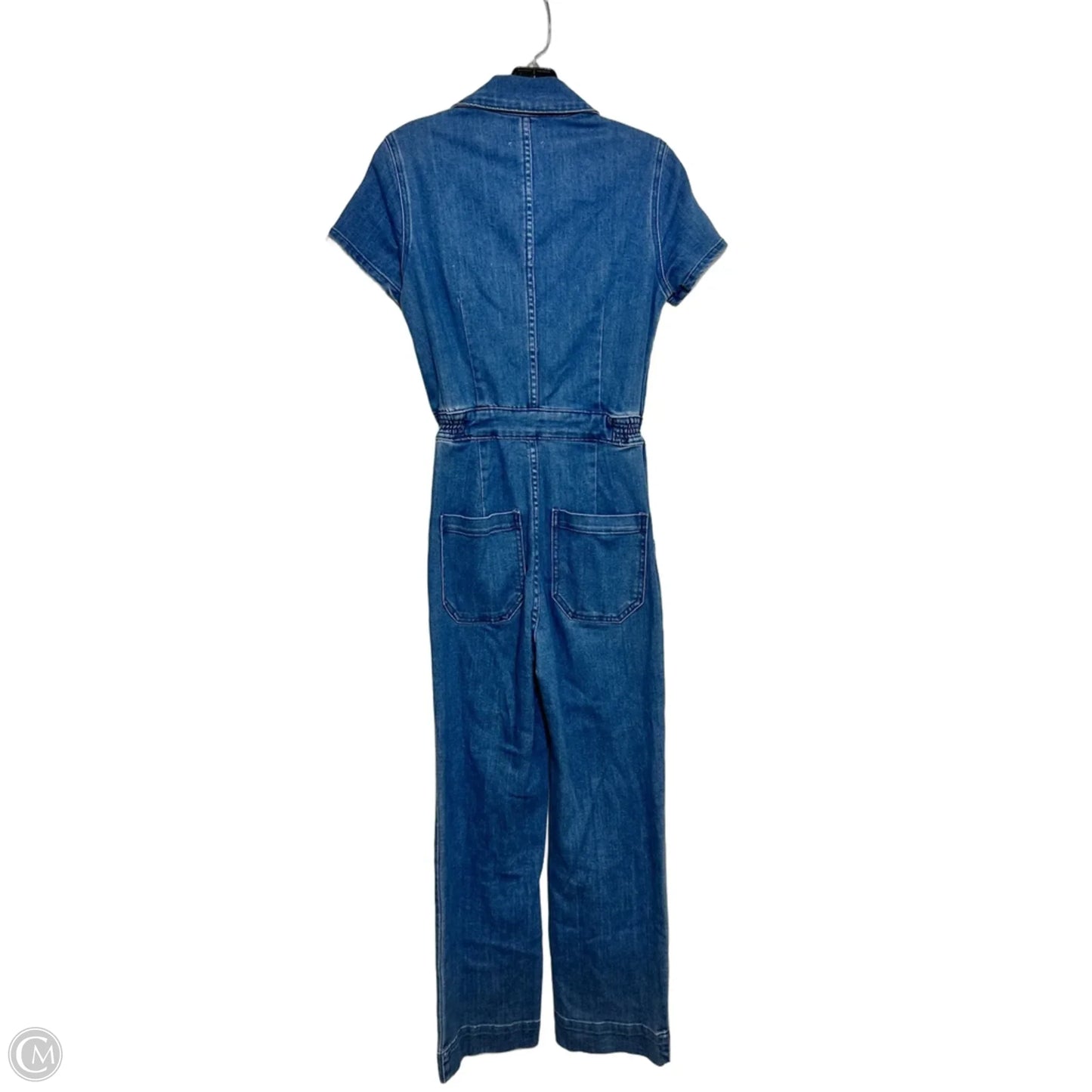 Jumpsuit By Mumu In Blue Denim, Size: Xs