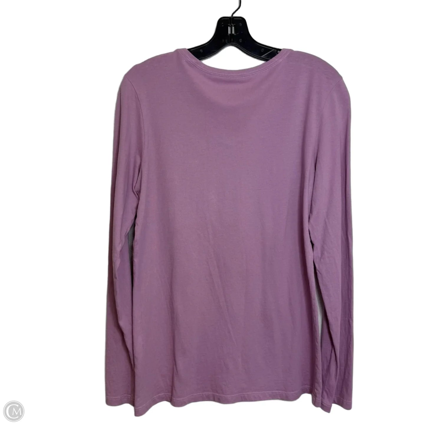 Dogs Top Long Sleeve By Life Is Good In Purple, Size: M