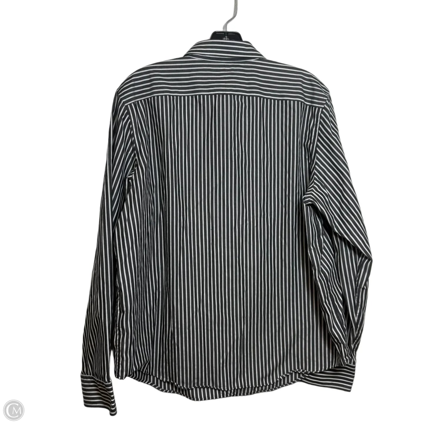 Top Long Sleeve By Lauren By Ralph Lauren In Striped Pattern, Size: Xl
