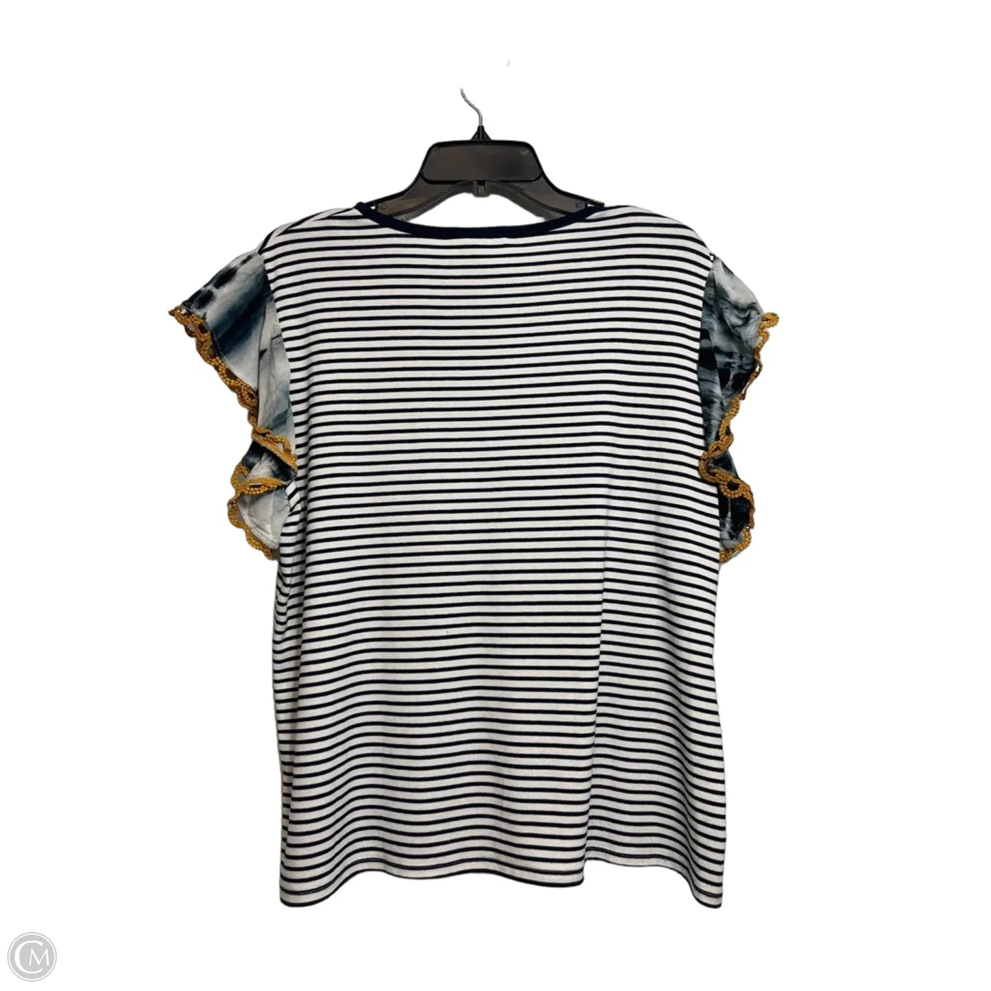 Top Sleeveless By Thml In Striped Pattern, Size: L
