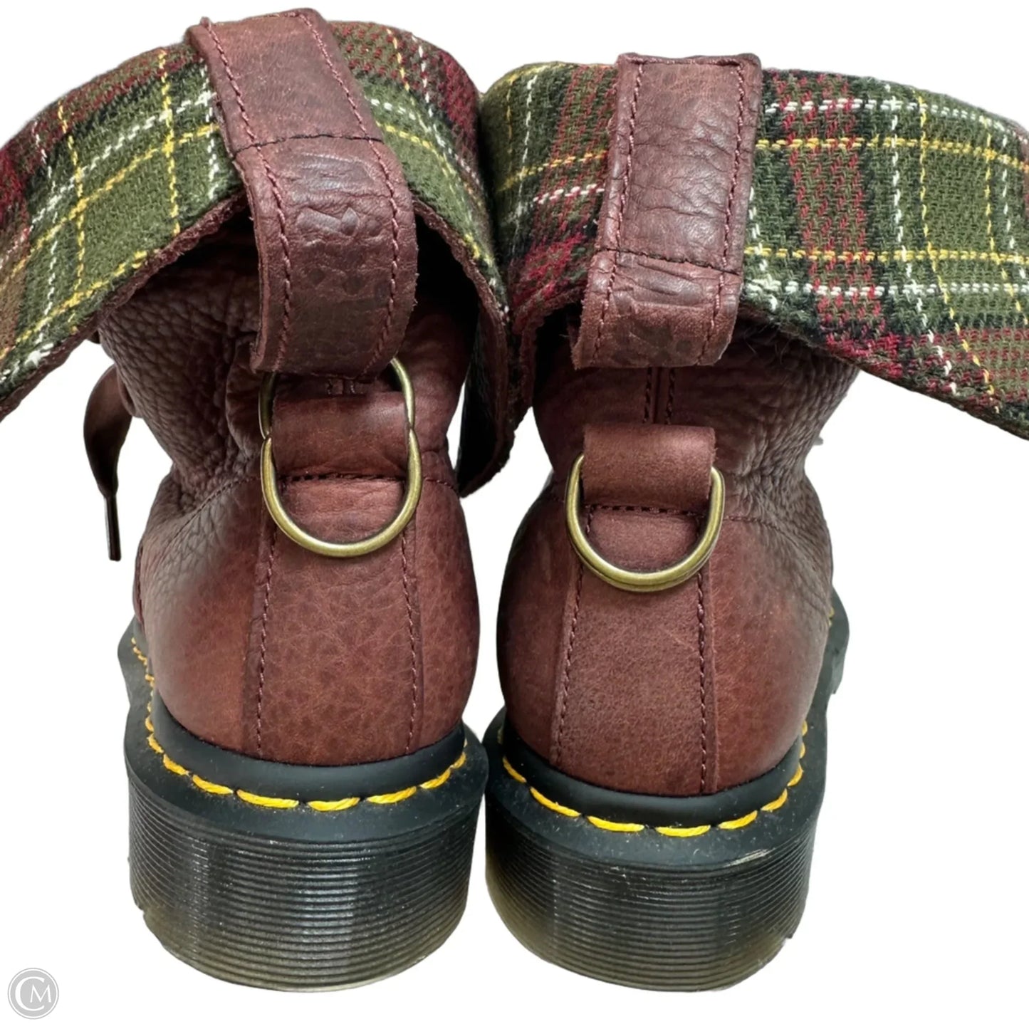Boots Ankle Flats By Dr Martens In Red, Size: 6