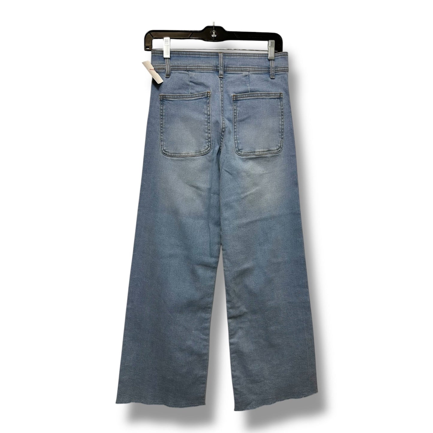 Jeans Flared By Zara In Blue Denim, Size: 12