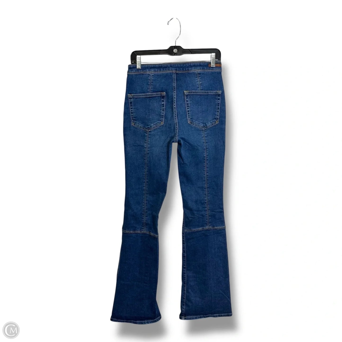 High rise Jeans Boot Cut By Pilcro In Blue Denim, Size: 4