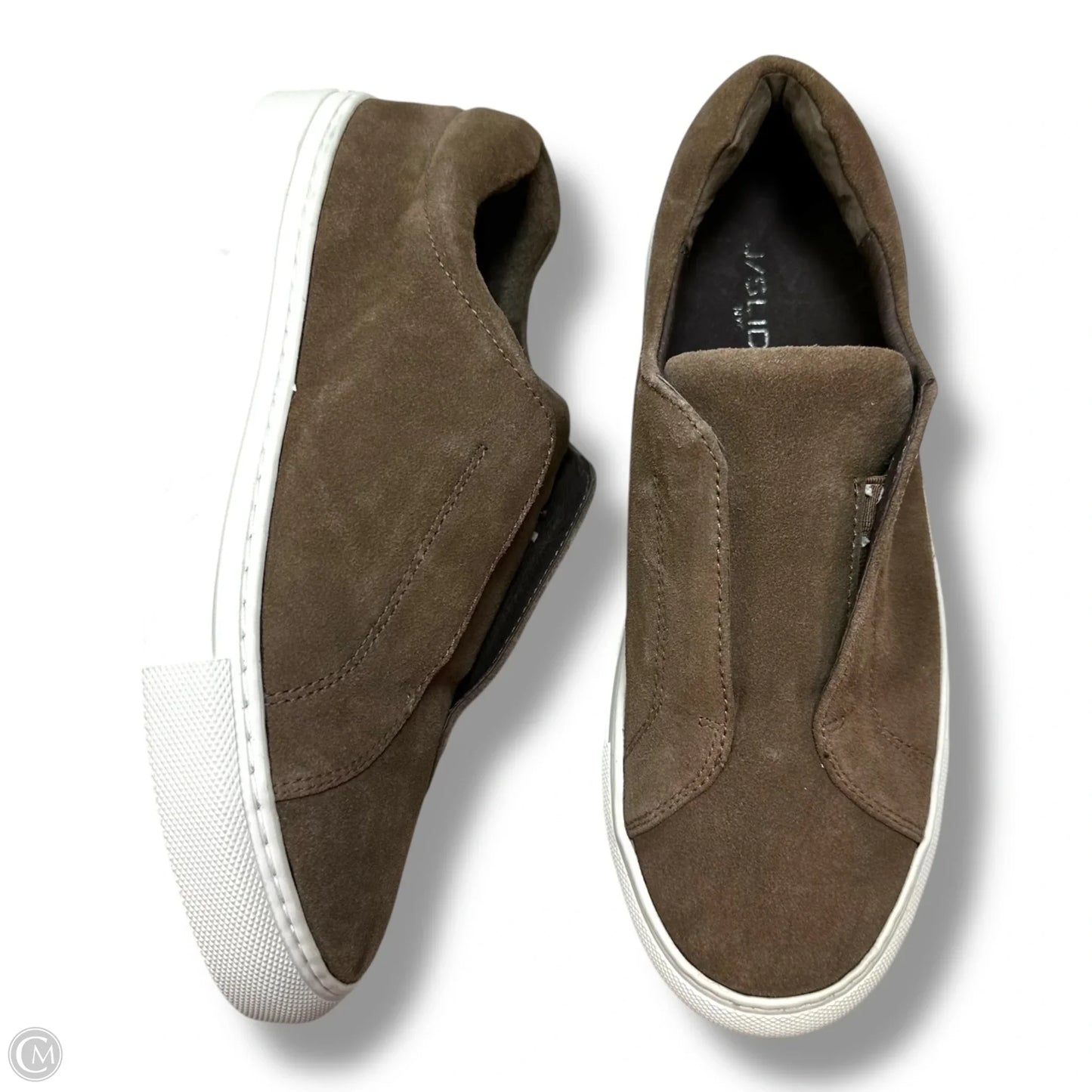 Shoes Sneakers By J Slides In Tan, Size: 8
