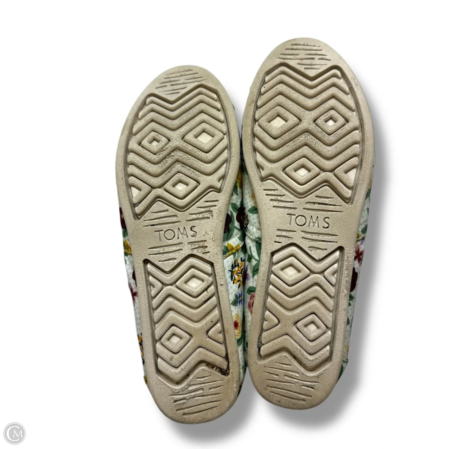 Shoes Flats By Toms In Floral Print, Size: 6.5