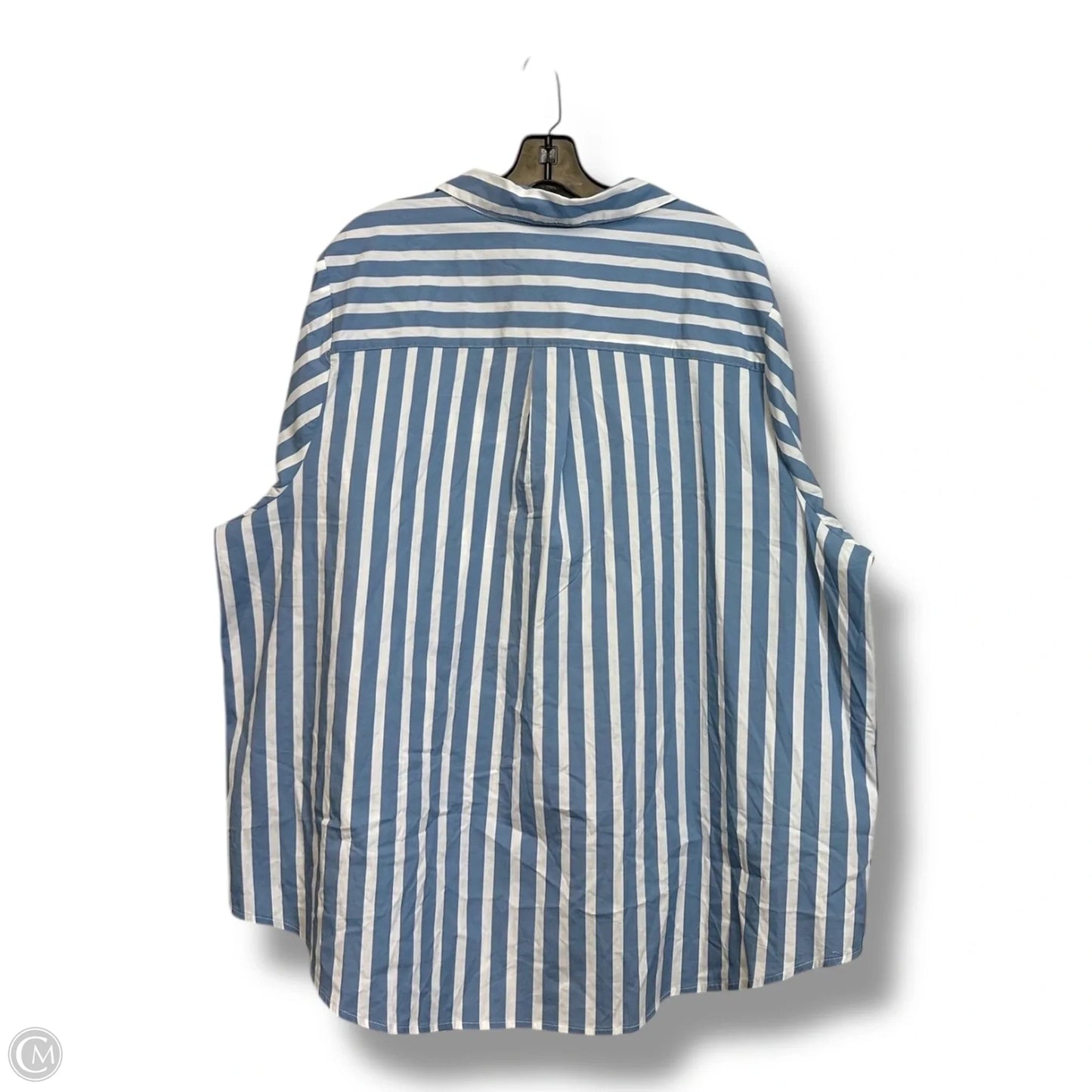 Top Long Sleeve By Torrid In Striped Pattern, Size: 4
