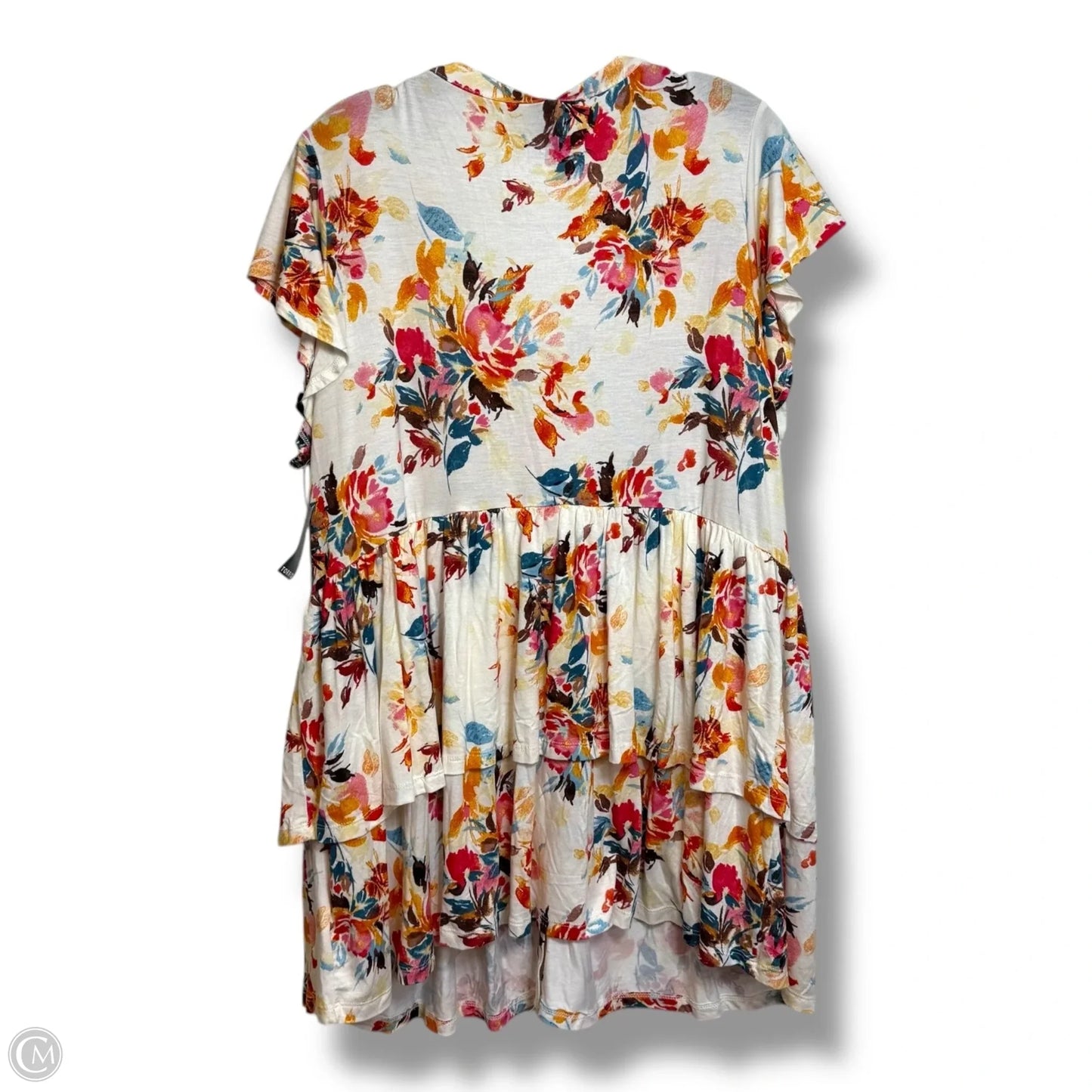Top Short Sleeve By Torrid In Floral Print, Size: 2x