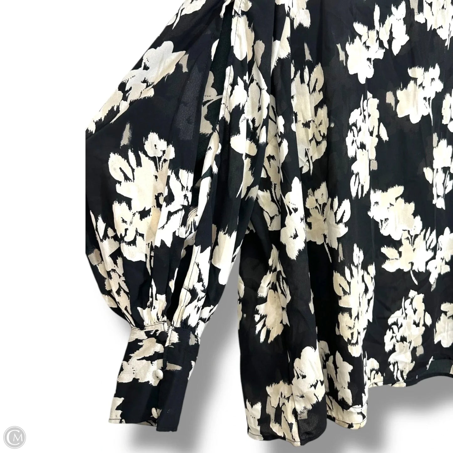 Blouse Long Sleeve By Maurices In Floral Print, Size: 3x