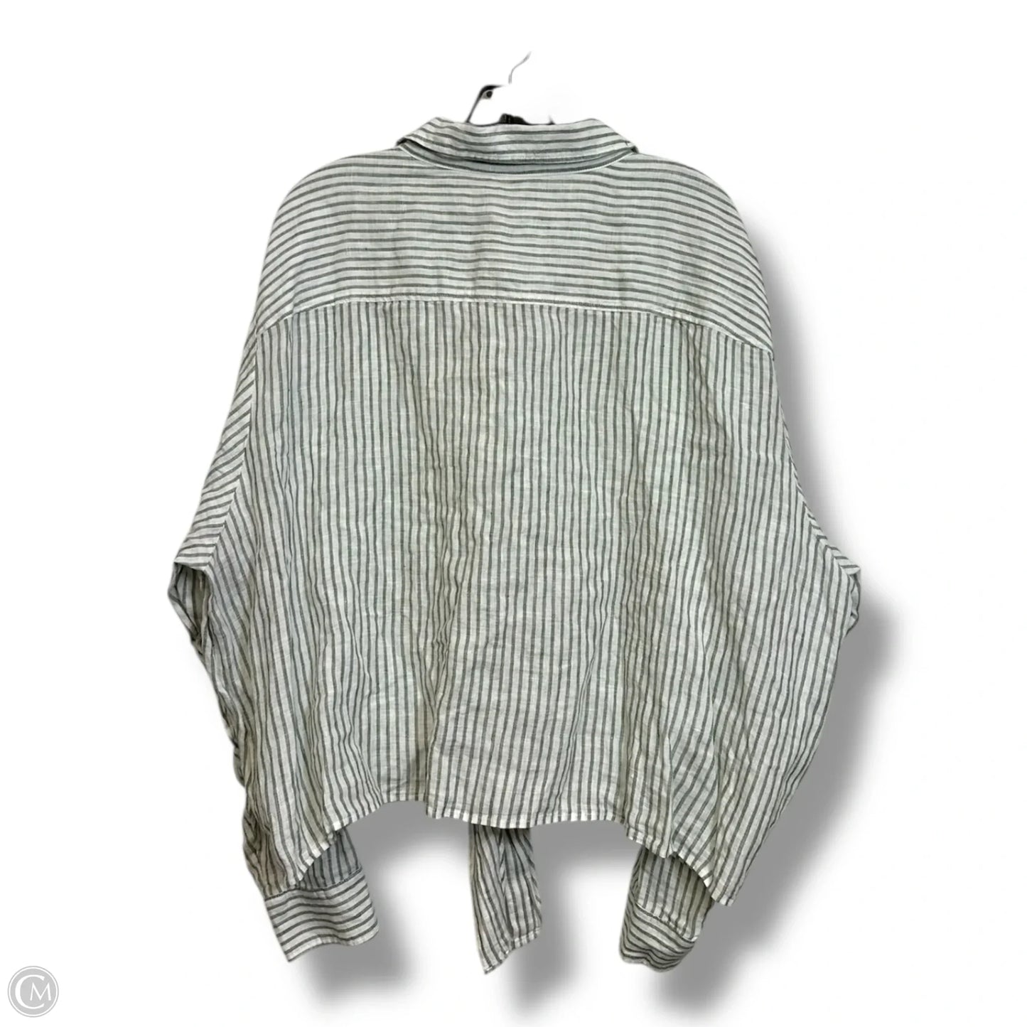 Top Long Sleeve By H&m In Striped Pattern, Size: Xxl