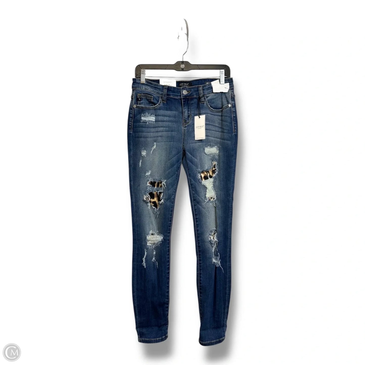 Jeans Skinny By Judy Blue In Blue Denim, Size: 8