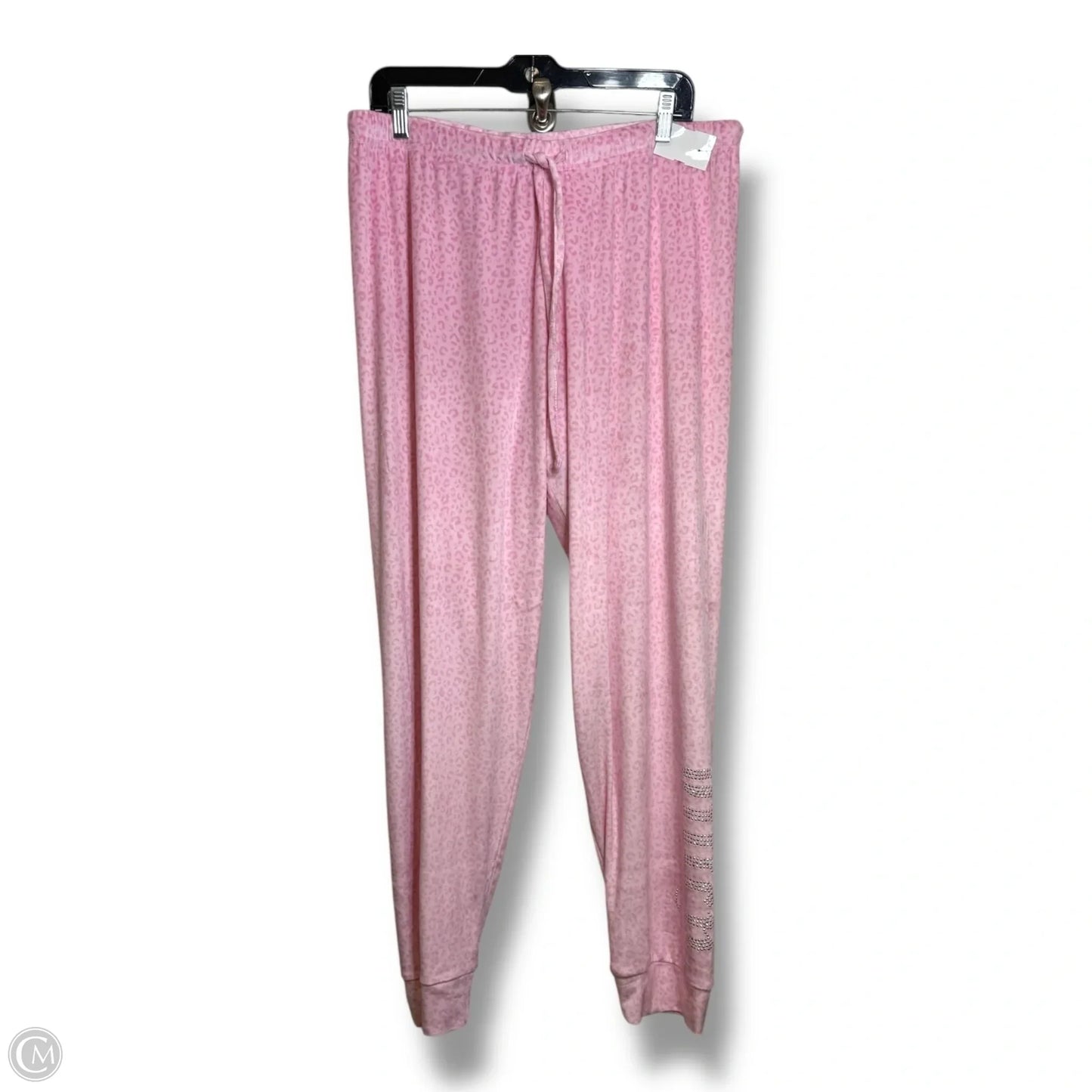 Pajamas 2pc By Juicy Couture In Pink, Size: Xl