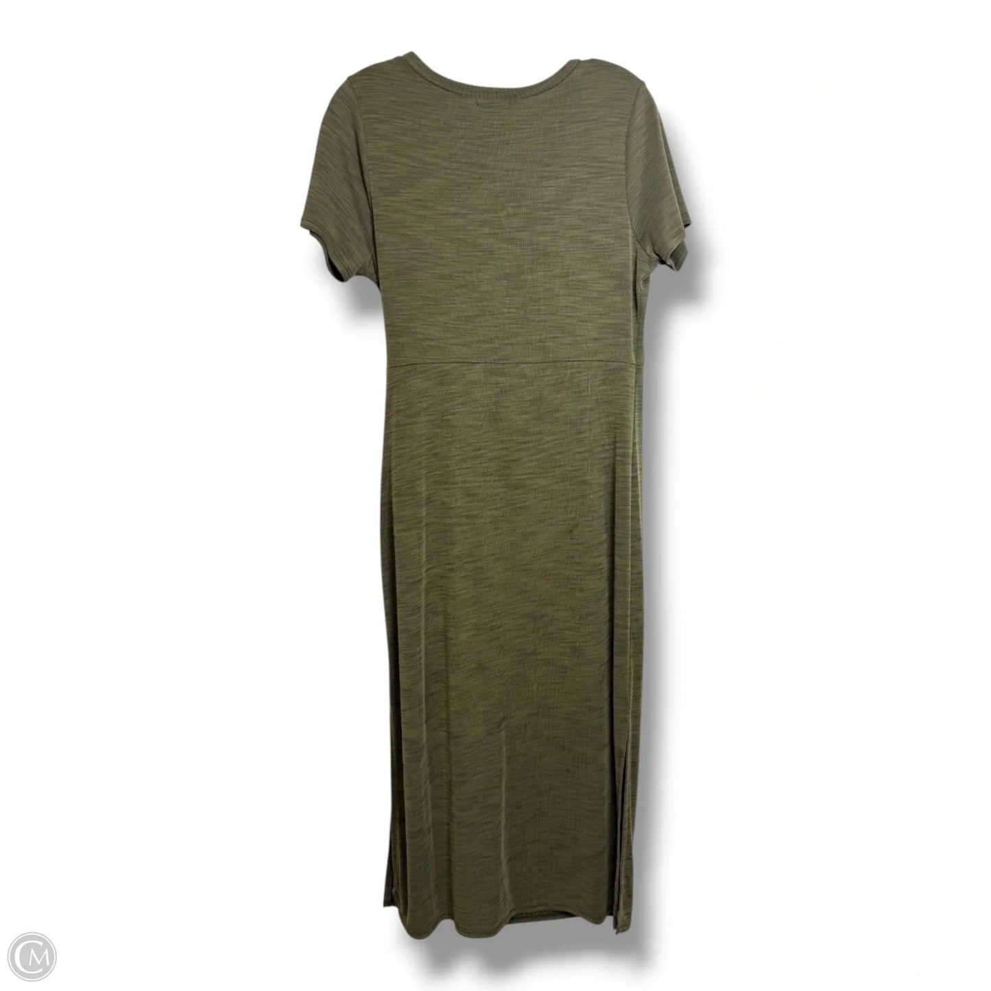 Dress Casual Midi By Nicole Miller In Green, Size: M