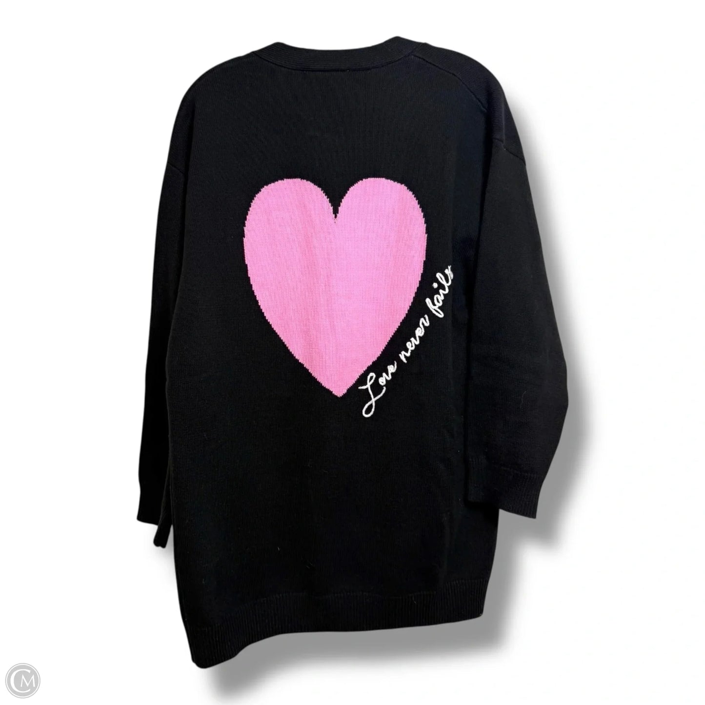 Cardigan By Clothes Mentor In Black, Size: S