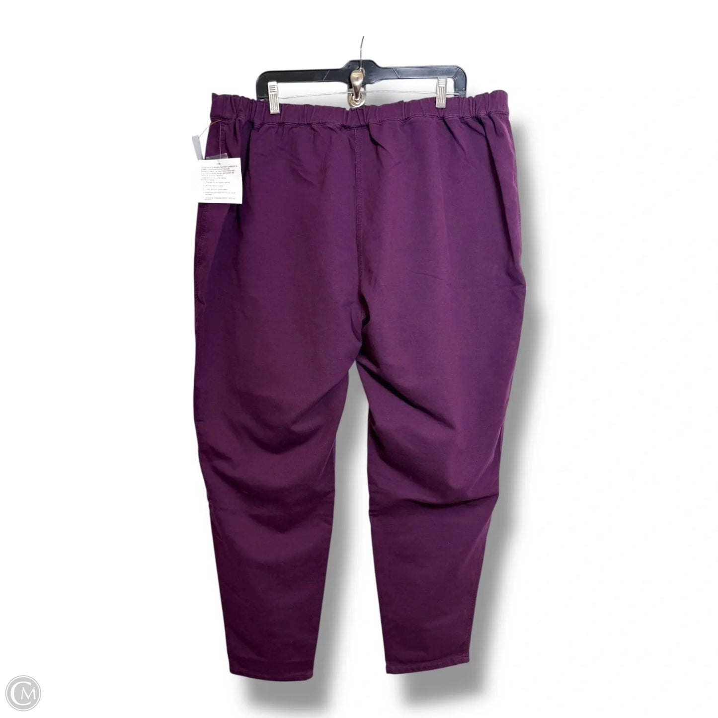 Pants Other By Quaker Factory In Purple, Size: 2x