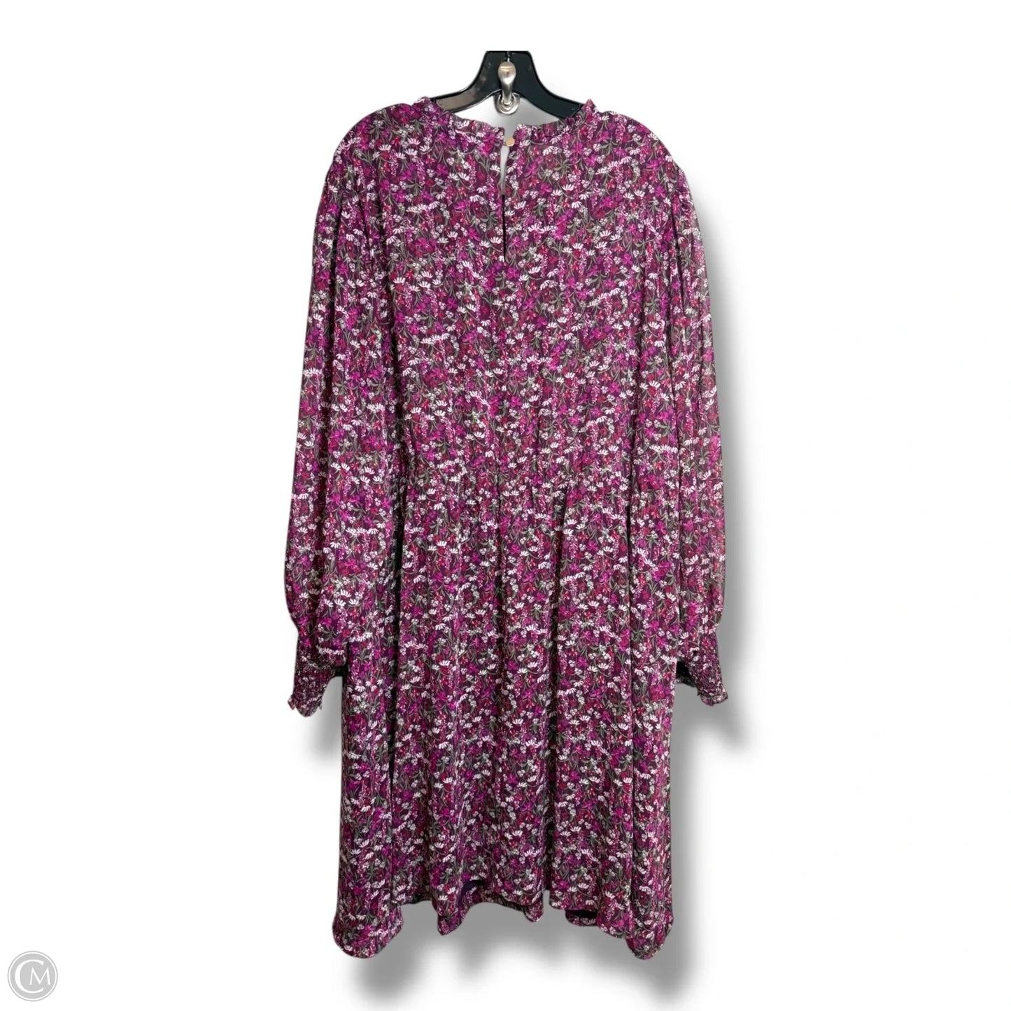 Dress Casual Midi By Draper James In Floral Print, Size: 3x