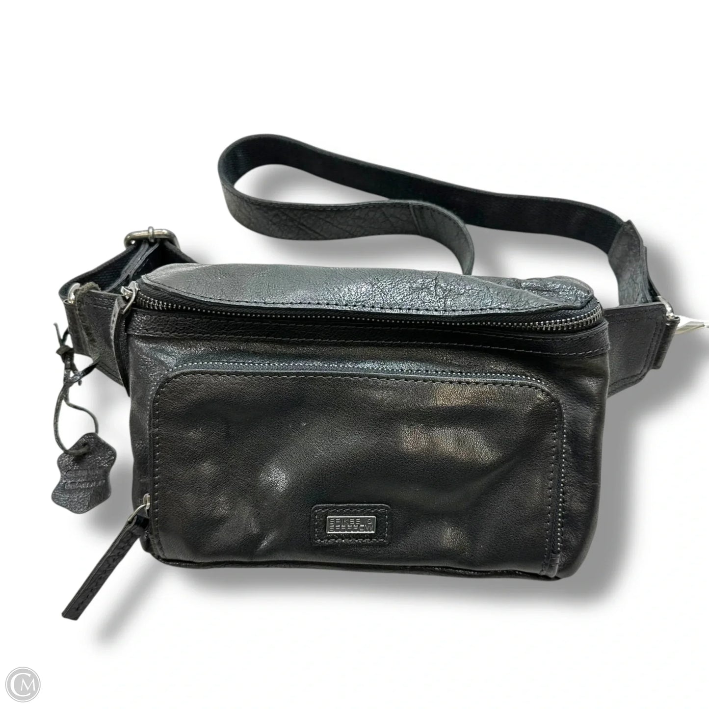 Leather Belt Bag By SPIKES & SPARROW, Size: Small